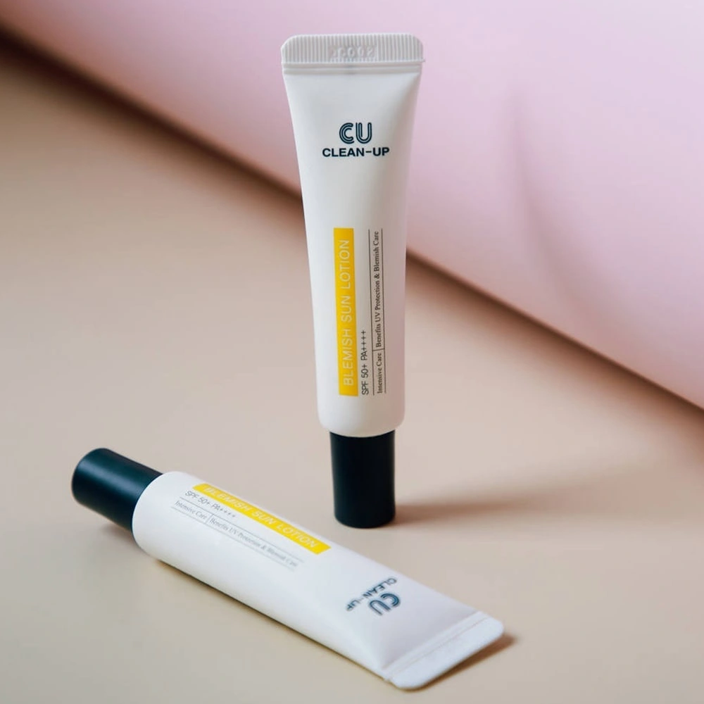 CU SKIN Clean-Up Blemish Sun Lotion SPF 50+ PA++++ 15ml - Сонцезахисний лосьйон з ліпосомами на стабільних фільтрах - фото №1 CU SKIN Clean-Up Blemish Sun Lotion SPF 50+ PA++++ 15ml - Сонцезахисний лосьйон з ліпосомами на стабільних фільтрах - фото №1